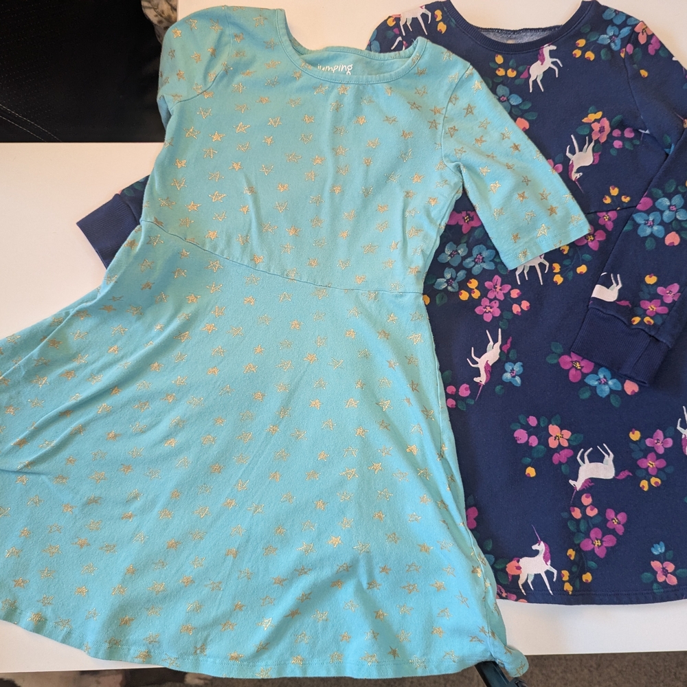 Kids Dress Set Bundle 2 Dresses